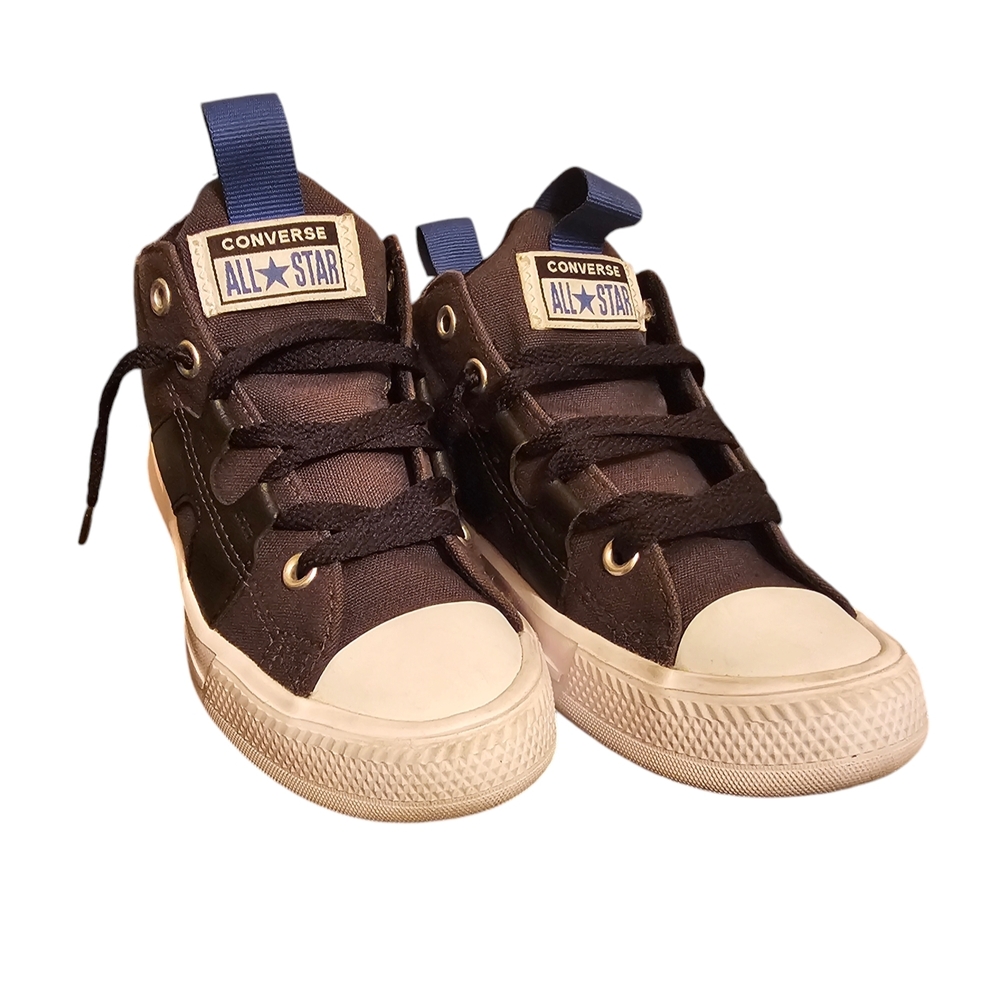 Converse Kids Black and White Sneakers